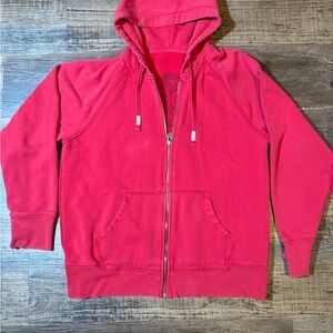 Vintage Gap Red Zip-Up Hoodie